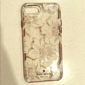 Kate spade flower IPhone 7/8 case